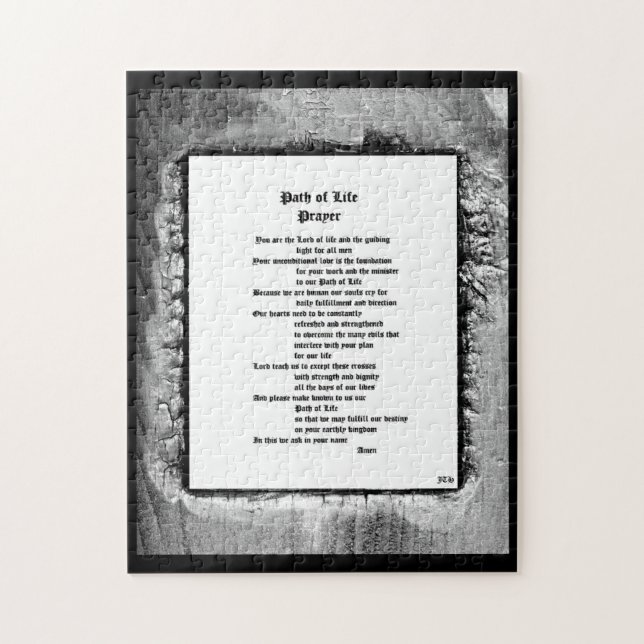 Weg des Leben-Gebets (Vertikal)