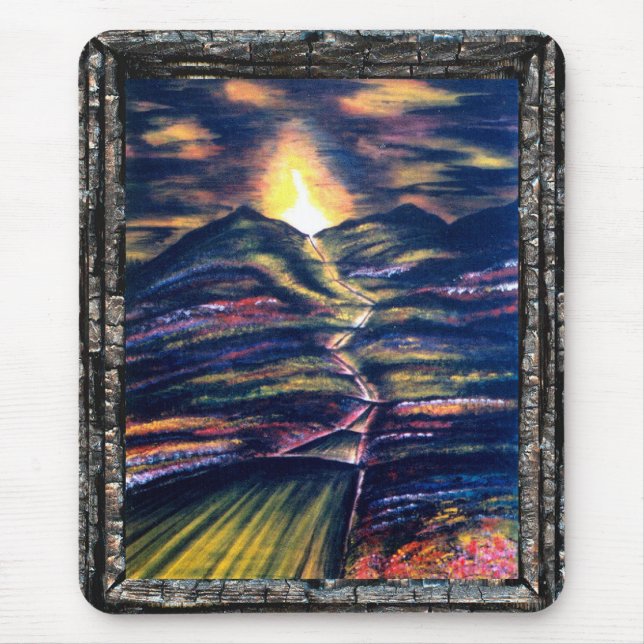 Weg des Lebens Mousepad (Vorne)