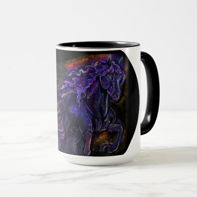 Weg des Sternes Pferd Tasse (VorderseiteRechts)
