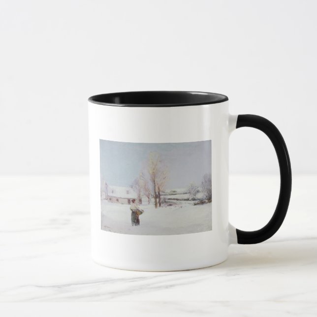 Weg durch den Schnee Tasse (Rechts)
