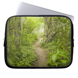 Weg durch den Wald Laptopschutzhülle