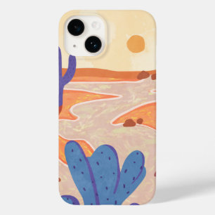 Weg durch die gemalte Wüste Case-Mate iPhone 14 Hülle