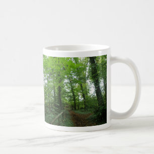 Weg durch die grüne Tasse