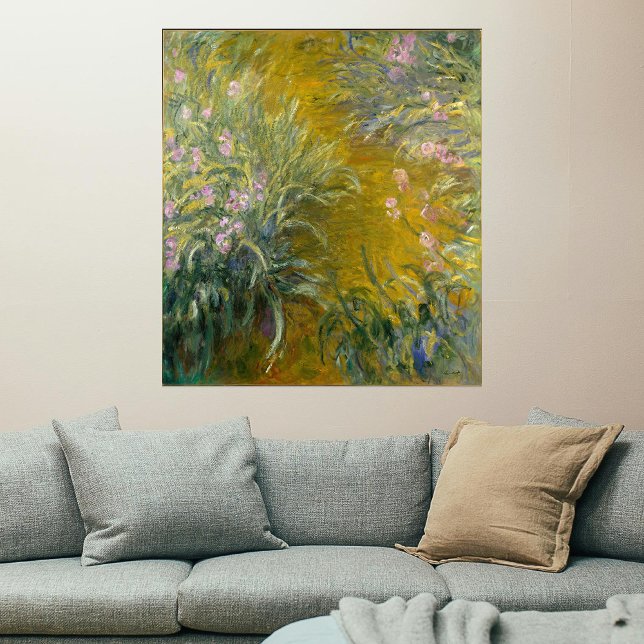 Weg durch die Iren, Monet Poster (Von Creator hochgeladen)