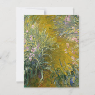 Weg durch die Iren, Monet Postkarte
