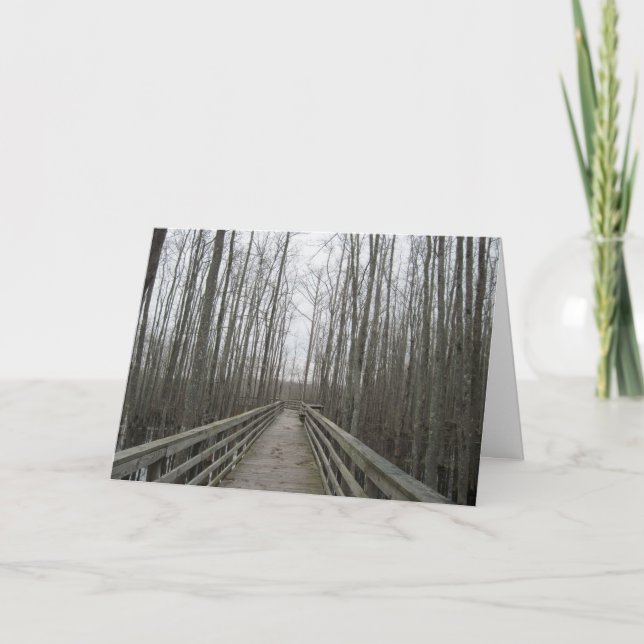 Weg durch die Wildnis Karte (Vorderseite)