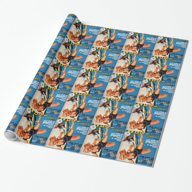 Weg fallen ein Gletscher Geschenkpapier (Ungerollt)