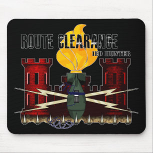 Weg-Freigabe IED JÄGER Mousepad