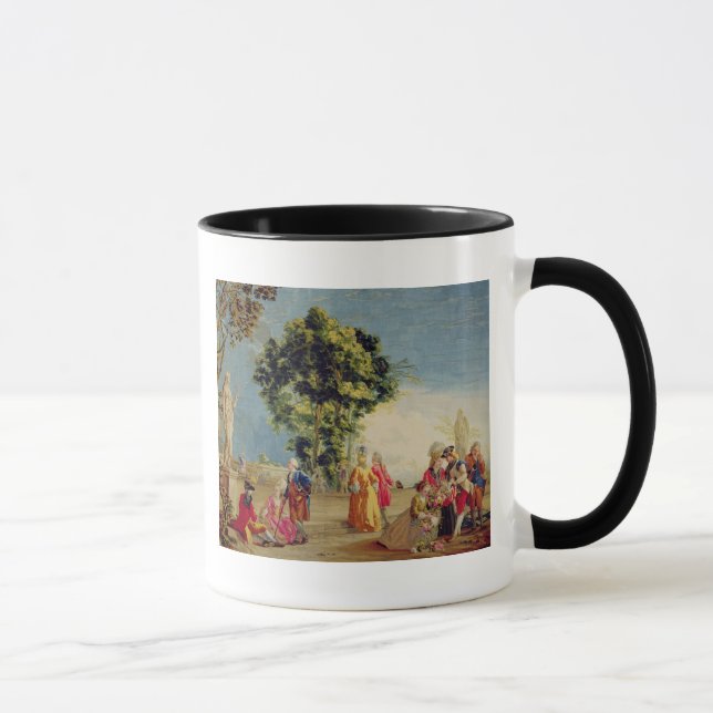 Weg im Buen Retiro Tasse (Rechts)