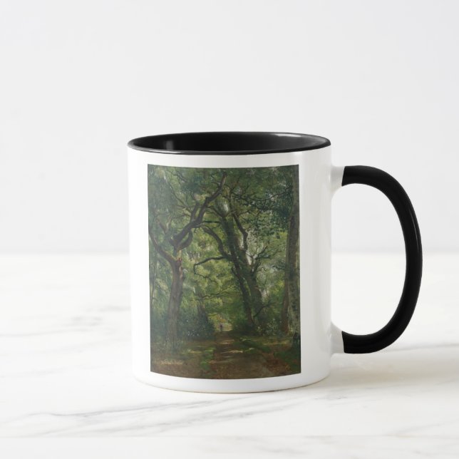 Weg im Wald, 1864 Tasse (Rechts)