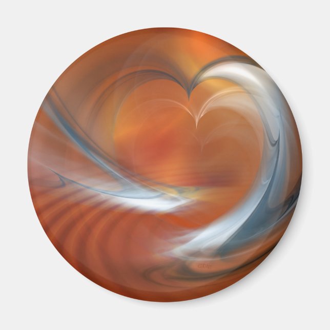 Weg in den Himmel der Liebe Magnet (Vorne)