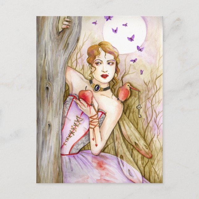 Weg in die dunkle - dunkle Fairies Serie Postcard Postkarte (Vorderseite)