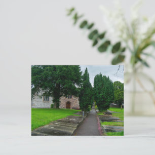 Weg in die Geschichte: Pfarrkirche St. Asaph, Wale Postkarte