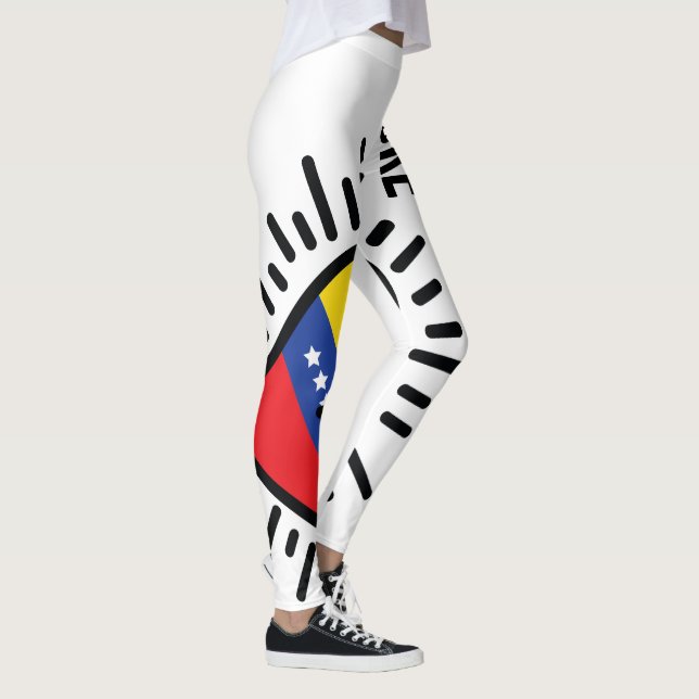 Weg mit Ihrem venezolanischen Herzen Leggings (Rechts)