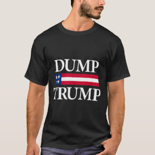 Weg mit Trump-Shirts schwarz Unisex moderne politi T-Shirt