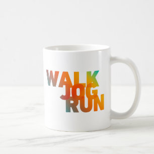 Weg-Stoß-Lauf verbundene Regenbogen-Art Licht Kaffeetasse