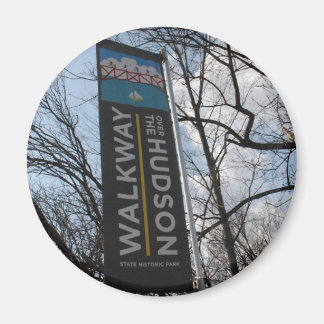 Weg über den Hudson Magnet