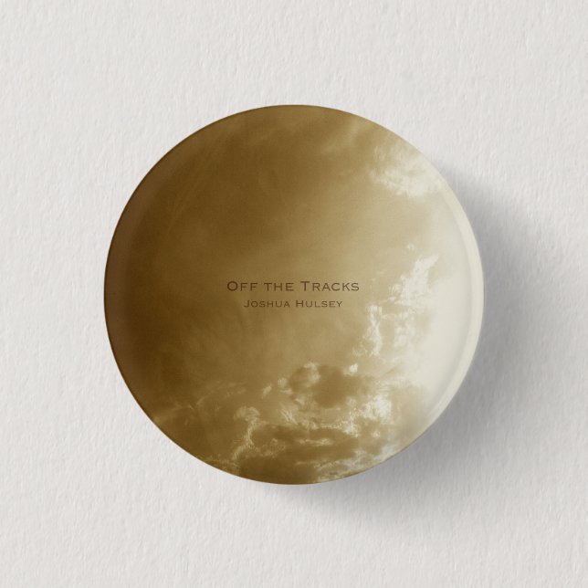 Weg vom Bahn-Knopf Button (Vorderseite)