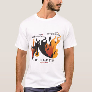 Weg vom Straßen-Feuer - Männer zerstört T-Shirt