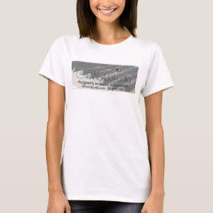 Weg vom Weltstudio-Klavier-Baby - Puppe T-Shirt