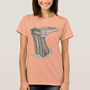 Weg von Straßen-Rolling- StoneRock'n'Roll Rolls T-Shirt