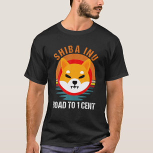 Weg zu einem Cent, Shiba Inu schiitischen Coin Men T-Shirt