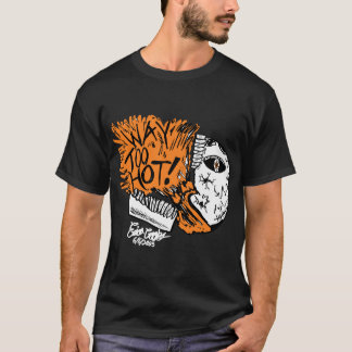 WEG ZU HEISS! Totenkopf-Cartoon T-Shirt