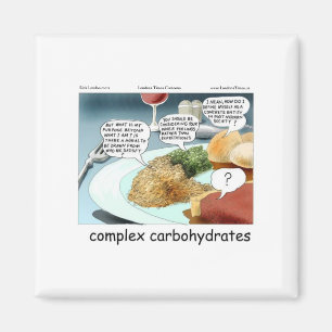 Weg zu komplexen Kohlenhydraten Funny Gifts & T-Sh Magnet