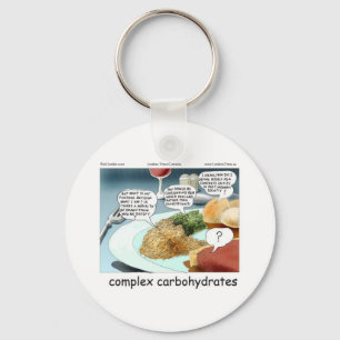 Weg zu komplexen Kohlenhydraten Funny Gifts & T-Sh Schlüsselanhänger
