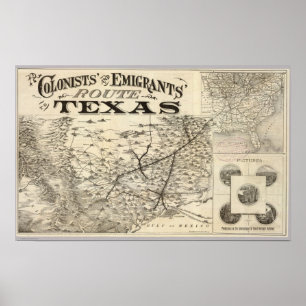 Weg zu Texas Poster