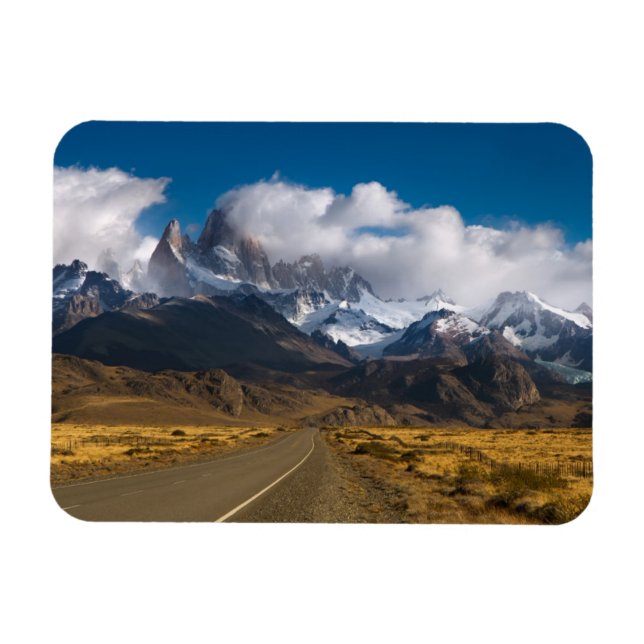 Weg zum Fitzroy, Patagonia Magnet (Horizontal)