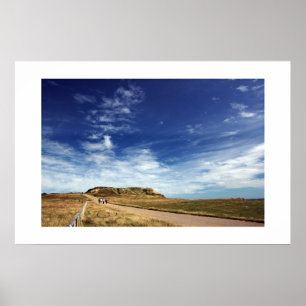 Weg zum Hengistbury Head Poster