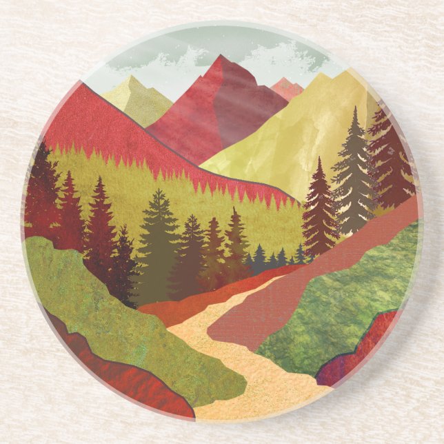 Weg zum Himmel Getränkeuntersetzer (Vorne)