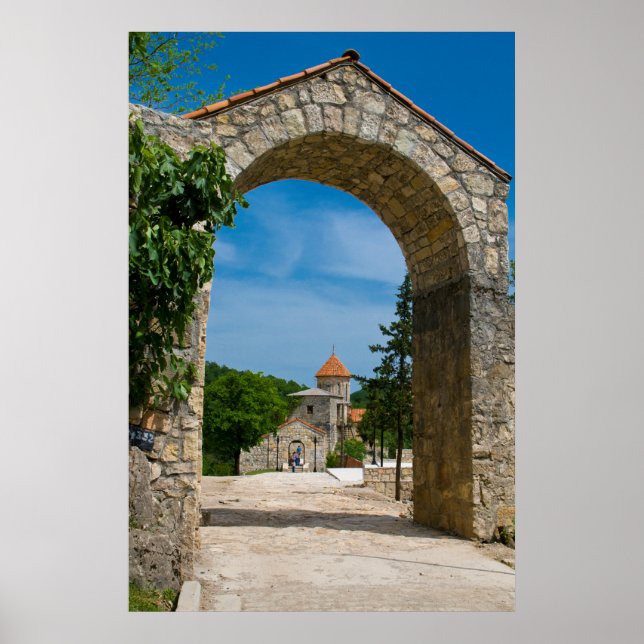 Weg zum Kloster Motsameta Poster (Vorne)