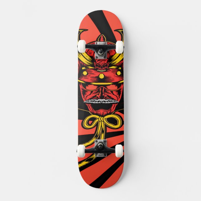 Weg zum Kriegerskateboard Skateboard (Vorderseite)
