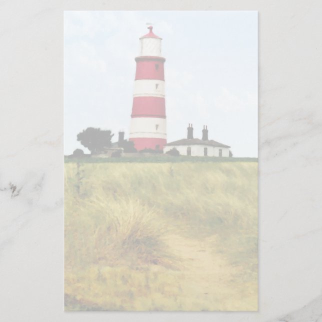 Weg zum Leuchtturm Briefpapier (Vorderseite)