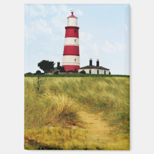 Weg zum Leuchtturm Magnet