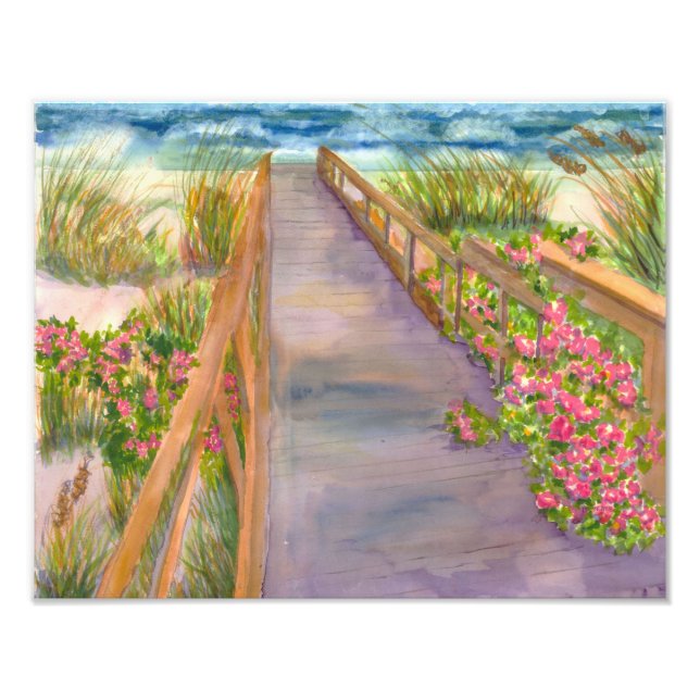 Weg zum Meer 11 x 14" Foto drucken (Vorne)