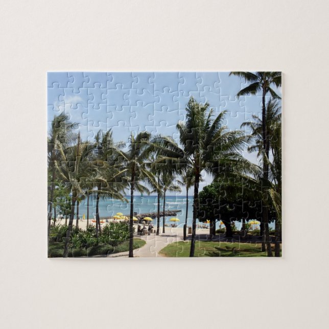 Weg zum Ozeanpuzzle (Horizontal)