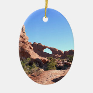 Weg zum Skyline Arch Keramik Ornament