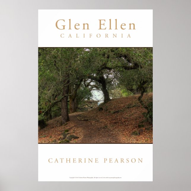 "Weg zum Stall" Poster (Vorne)