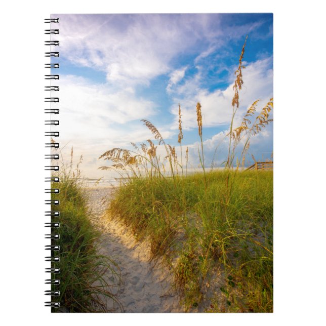 Weg zum Strand Notizblock (Vorderseite)