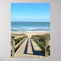 Weg zum Strand