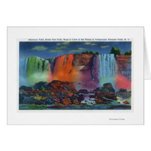 Weg zur Höhle der Winde nachts