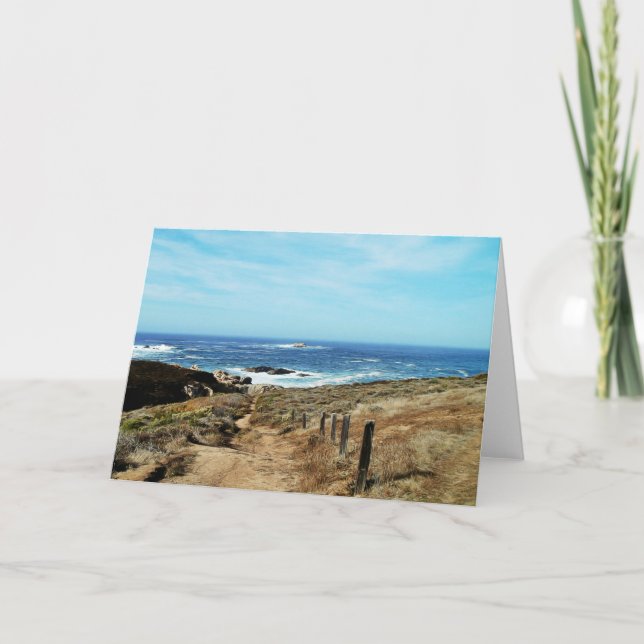 Weg zur Seeblattkarte Psalm 25:4 Karte (Vorderseite)