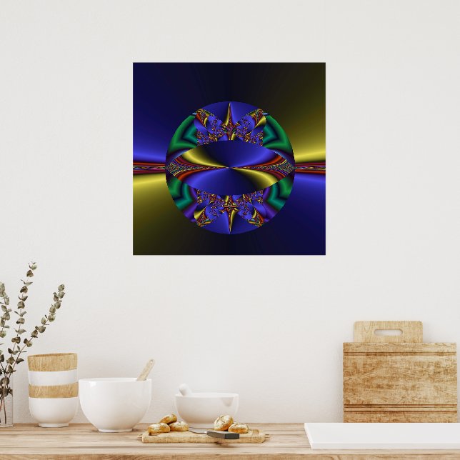 Weg zur Unendlichkeit Poster (Küche)