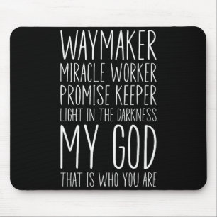 Wegbereiter Wunderwirker Verheißungshalter M Mousepad