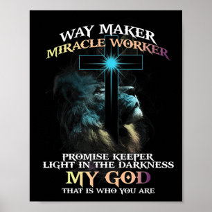 Wegbereiter Wunderwirker Verheißungshalter Licht i Poster