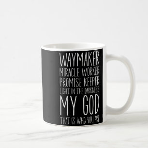Wegbereiter Wunderwirker Verheißungshalter Mein Go Kaffeetasse