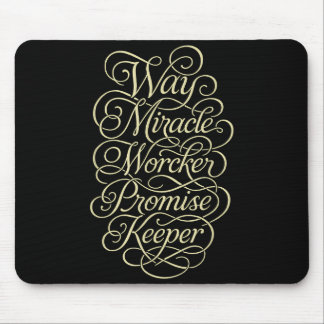 Wegbereiter Wunderwirker Verlässlicher Mousepad